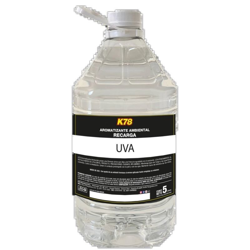 Perfume ambiental UVA K78 — venta mayorista en Salta