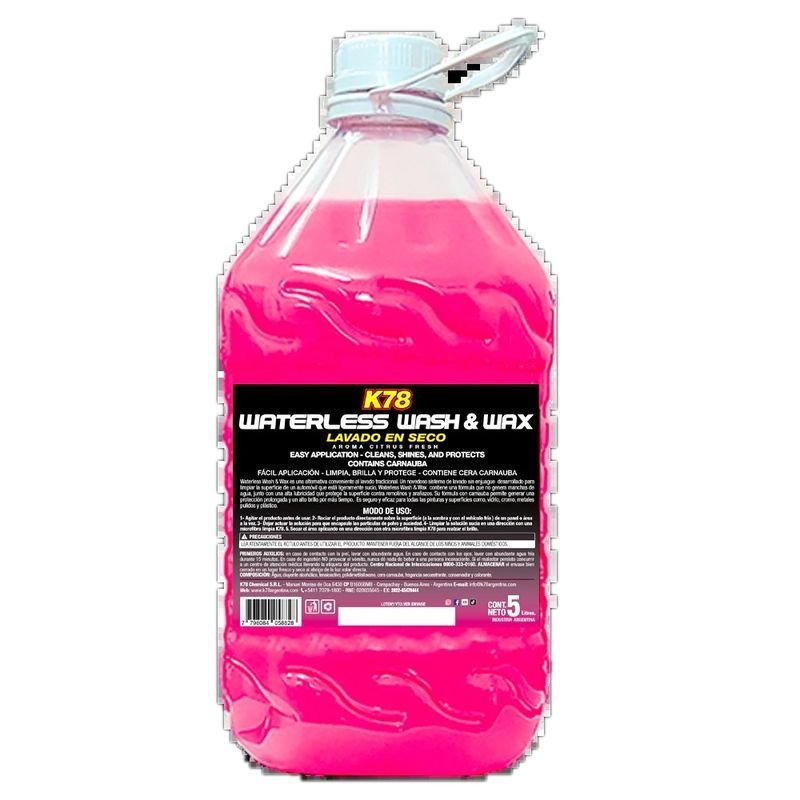 Waterless - Lavado en Seco 5 LTS K78 — venta mayorista en Salta